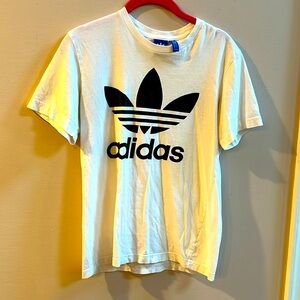 Adidas Small White T-Shirt Great Condition